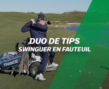 Paragolf : on swingue en FAUTEUIL !