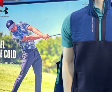 New Under Armour summer 2023 golf apparel