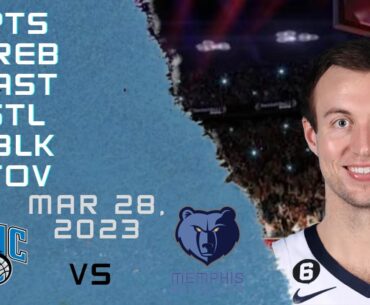 Luke Kennard NBA GRIZZLIES vs MAGIC Regular season Gameplay Possessions - 28-03-2023