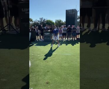 Ian Poulter Tee Shot 17th Hole LIV Golf Adelaide, Grange Golf Club #golf #livgolf #livgolftour