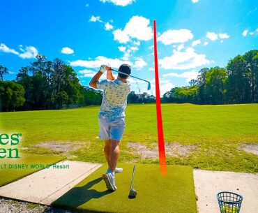 Disney Worlds Private Hotel Shades Of Green. Hitting The Golf Range With A Date Night In Celebration