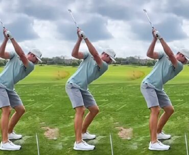 SAM BURNS GOLF SWING - SLOW MOTION