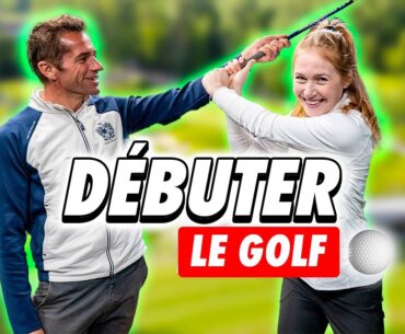 JE METS MA COPINE AU GOLF 😍 Première lecon pour JOY