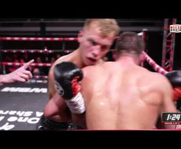 Alfie Gaskin vs Harry Matthews - Fight Town - York Hall - 3rd March 2022 - Neilson Boxing