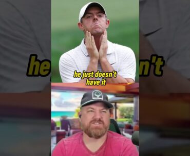 Rory McIlroy will NEVER win The Masters!!! ⛳ #shorts #golf #themasters #sports