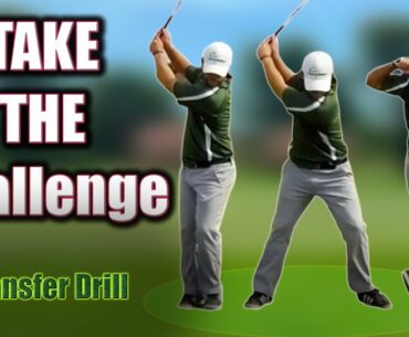 Golf Swing Rhythm, Feel and Footwork  / The Transfer Drill