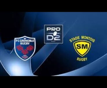 Grenoble vs Mont-de-Marsan (Pro D2) (Journée 27) (2022-2023) (French)