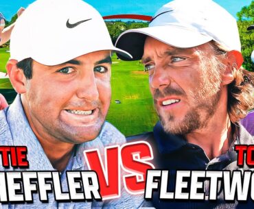 EPIC Golf Obstacle Course with Scottie Scheffler & Tommy Fleetwood