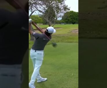 Min Woo Lee Driver Golf Swing (SLOW MOTION) #golf #shorts