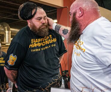 Tim ‘the Maine-iac’ Sylvia vs ‘the Bouncer’ at SlapFIGHT Championship!