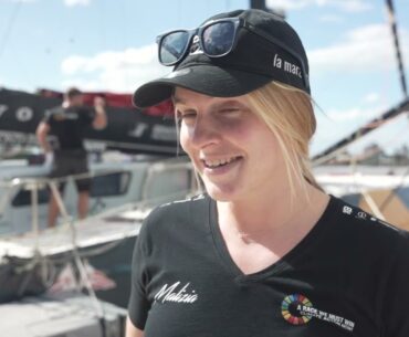 The Ocean Race 2023 leg 4: Rosalin Kuiper (NED) - Interview in ENGLISH