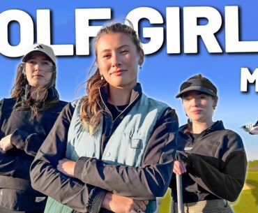 I challenged the GOLF GIRLS to a match (big mistake!)