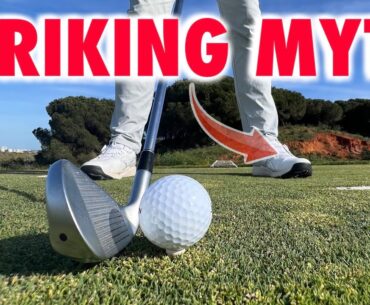STOP transferring your weight for pure irons shots (golf swing tips)