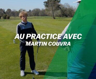 Au practice avec Martin Couvra, le MEILLEUR amateur français