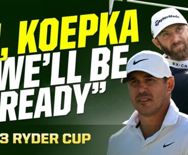 Dustin Johnson, Brooks Koepka Want to Play in the Ryder Cup | The First Cut Golf Podcast