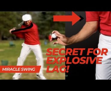 Get EXPLOSIVE LAG with this Simple and Easy Golf Tip for MAXIMUM DISTANCE!
