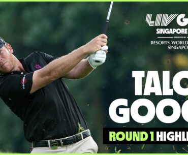 Talor Gooch Round 1 Leader Highlights | LIV Golf Singapore