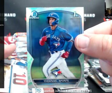 4/26/2023 2023 Bowman Baseball Jumbo 8 Box Case PYT #1