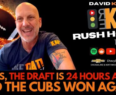 REKAP Rush Hour 🚗 - The NFL Draft Is Just 24 Hours Away and the ⚾ Chicago Cubs Won Again!
