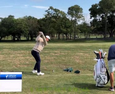 Doc Redman Golf Swing on the Driving Range Valspar Championship 2023