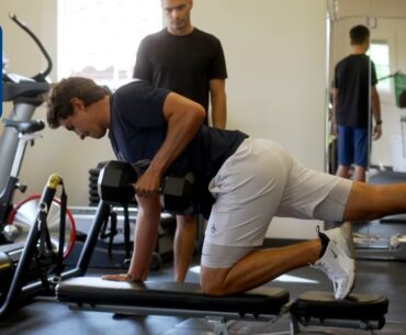 PGA TOUR winner Nico Echavarria's FULL workout routine