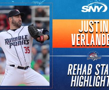 Check out the highlights from Justin Verlander’s minor league rehab start | Mets Highlights | SNY