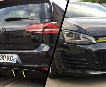 GOLF VII GTD 184 CV - LA PLUS BELLE DES GTD - BLACK/YELLOW