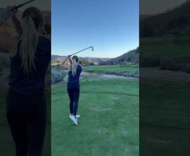 One of my fav Par 3's #golf #golfgirl #shorts #shortsvideo #streamer