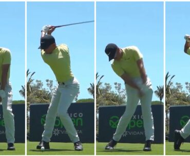 Cameron Champ 370-Yard Driver Swing Slowmotion And Swequence