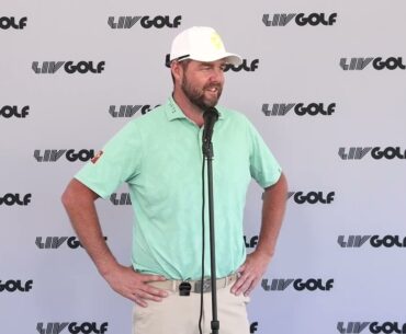 March Leishman Flash Interview 2023 LIV Golf Adelaide