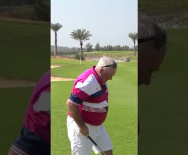 Stupid Golfer Will NEVER LEARN!