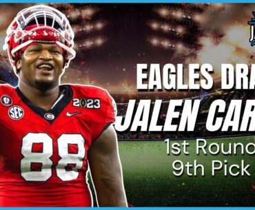 Philadelphia Eagles Draft JALEN CARTER, 1st Round 9th Overall | JAKIB Draft Special