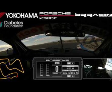 Race 2 at Spring Mountain  in the Porsche Sprint Challenge US West Series in my 992 GT3 Cup car