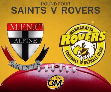 R04 2023 - Myrtleford Saints vs Wangaratta Rovers