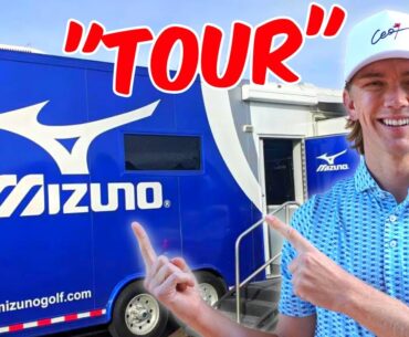 Exclusive (Never Seen Before) Access Inside the Mizuno Tour Truck! | CEO Vlogs