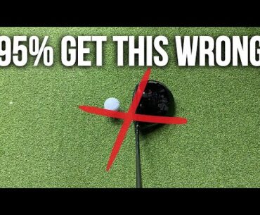 This is Why You Can't Hit Driver Correctly