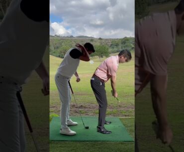 Golf Posture Change #shorts