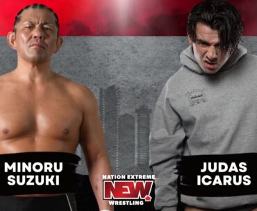 143. Judas Icarus vs. Minoru Suzuki - NEW 12 - Vancouver, Canada