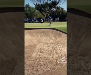 Chase Koepka Birdie’s after Hole in 1, Poulter and Casey miss on 13th Green #livgolf #livgolftour