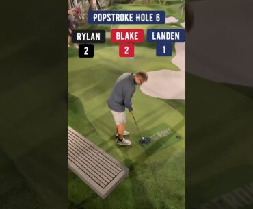 Pop stroke is lit! #trending #minigolf #youtubeshorts