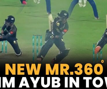 Saim Ayub All Scoop Shots in HBL PSL 8 | HBL PSL 8 | MI2A