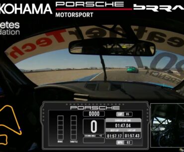 Race 1 at Spring Mountain in the Porsche Sprint Challenge US West Series in my 992 GT3 Cup car