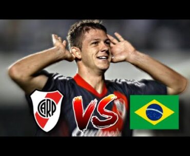 RIVER DESTRUYENDO EQUIPOS BRASILEROS...