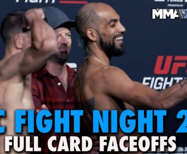 UFC Fight Night 223 Full Fight Card Faceoffs From Las Vegas