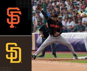 Giants vs. Padres Game Highlights (4/29/23) | MLB Highlights