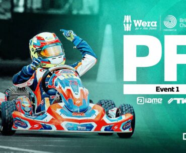 IAME & TKM | Event 1 | 2023 Wera Tools British Kart Championships Live Stream