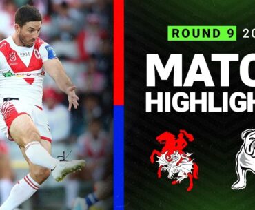 NRL 2023 | St George Illawarra Dragons v Canterbury-Bankstown Bulldogs | Match Highlights