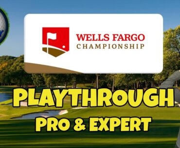 PRO & EXPERT Playthrough, Hole 1-9 - Wells Fargo Championship! *Golf Clash Guide*