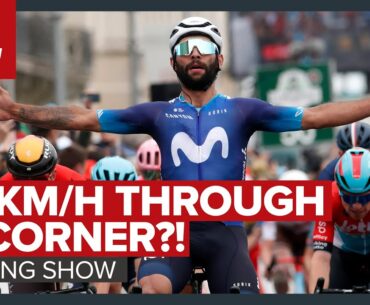 Sprinting At Over 65 KM/H, THROUGH A CORNER?! The Skill Of Fernando Gaviria | GCN Racing News Show