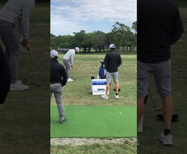 Sam Burns golf swing on the driving range Valspar Championship 2023 #shorts